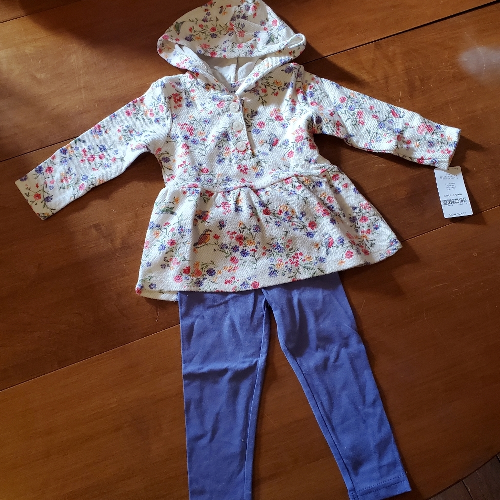 NWT Carter's Two Piece Outfit